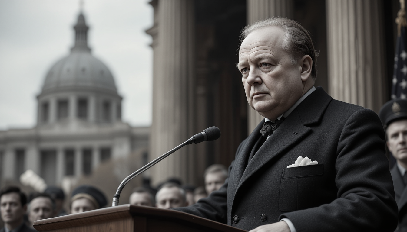 Winston Churchill’s Address to the U.S. Congress – A Triumph of Rhetoric and Global Influence