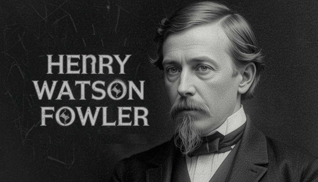 Birth of Henry Watson Fowler – Shaping Modern English&nbsp;Usage