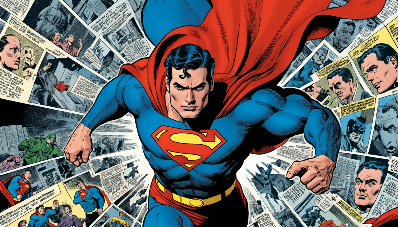 The Birth of the Superhero – Superman and the Lexicon of Comic Book English