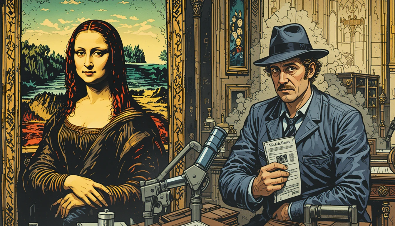 The Theft of the Mona Lisa from the Louvre – The Vocabulary of the Vanished Smile