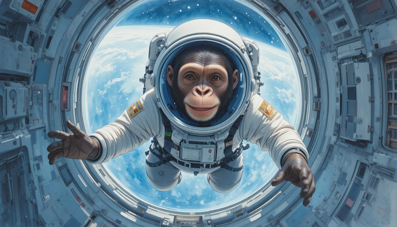 Event of Ham the Chimpanzee’s Spaceflight (1961) – When English Learned to Narrate Space Before Humans Arrived