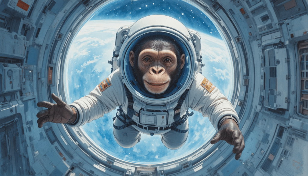 Event of Ham the Chimpanzee’s Spaceflight (1961) – When English Learned to Narrate Space Before Humans&nbsp;Arrived