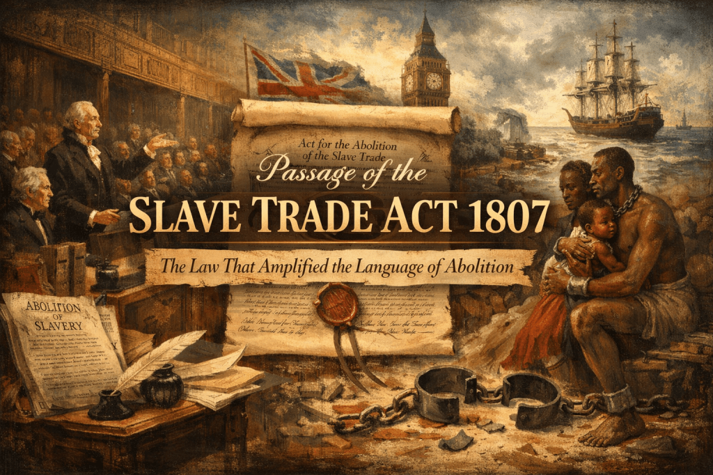 Passage of the Slave Trade Act 1807 — The Law That Amplified the Language of&nbsp;Abolition