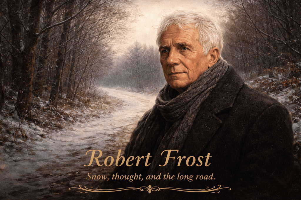 Birth of Robert Frost (1874–1963) — The Poet Who Made Everyday American Speech&nbsp;Literary