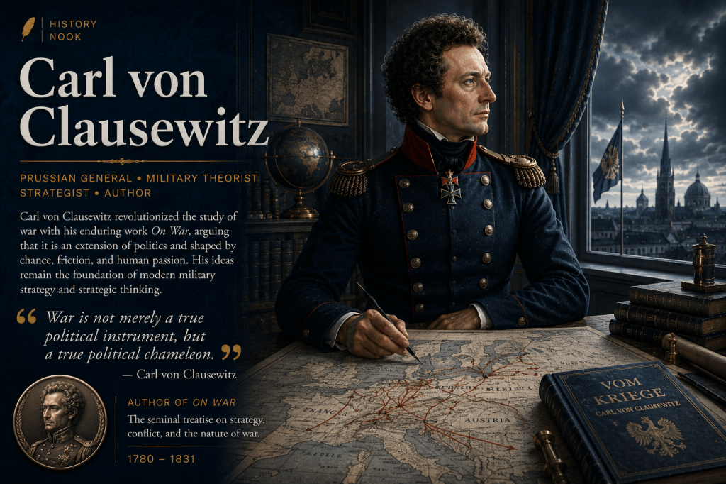 Birth of Carl von Clausewitz (1779–1831) — Shaping English Through the Language of Strategy and Conflict
