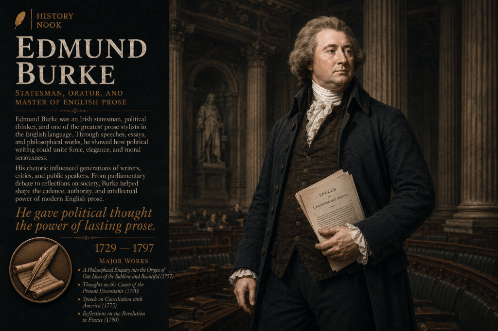 Death of Edmund Burke (1729–1797) — Shaping English Prose, Rhetoric, and Intellectual&nbsp;Writing