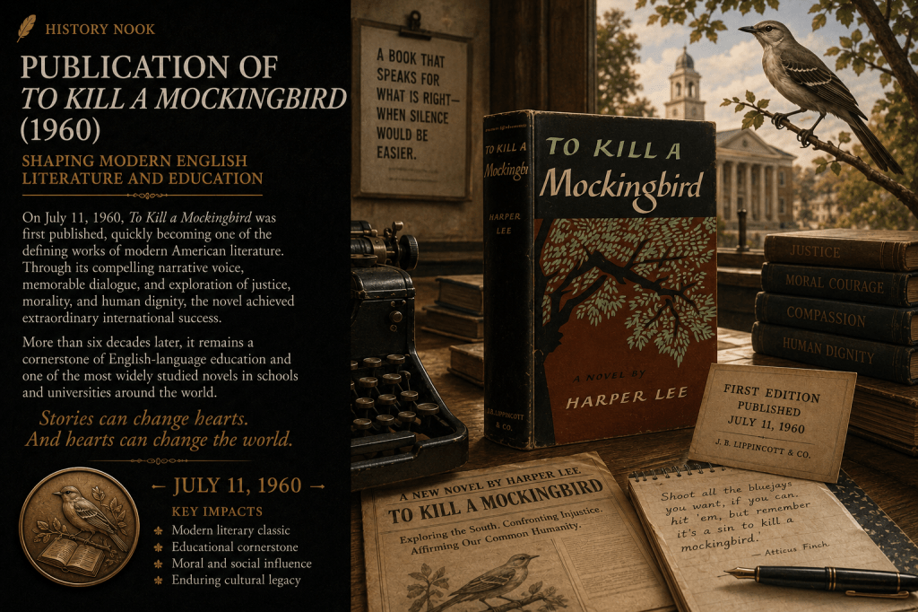 Publication of To Kill a Mockingbird (1960) — Shaping Modern English Literature and&nbsp;Education